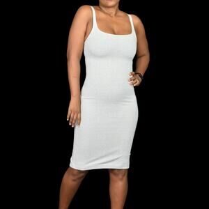 White Zara Bodycon Dress for Sale up to 90% Off: Poshmark